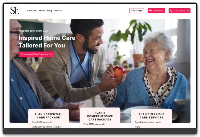 SF Home Care: home card 3 of 3