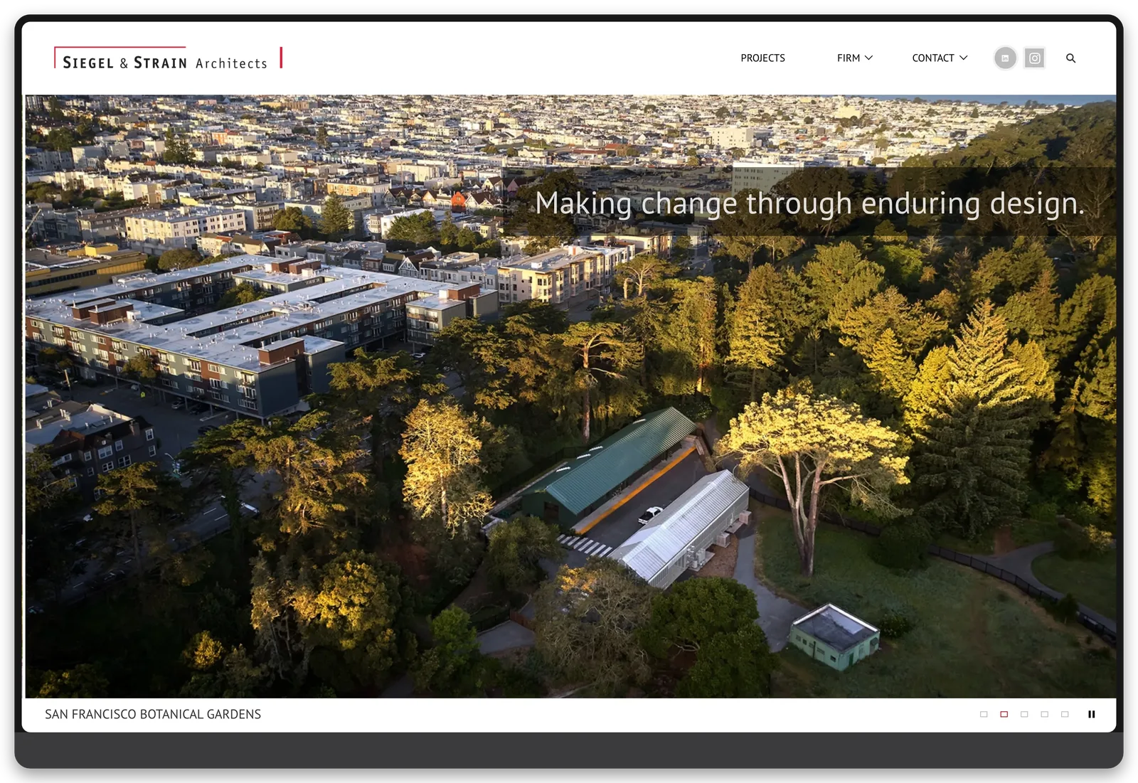 Siegel & Strain — Website