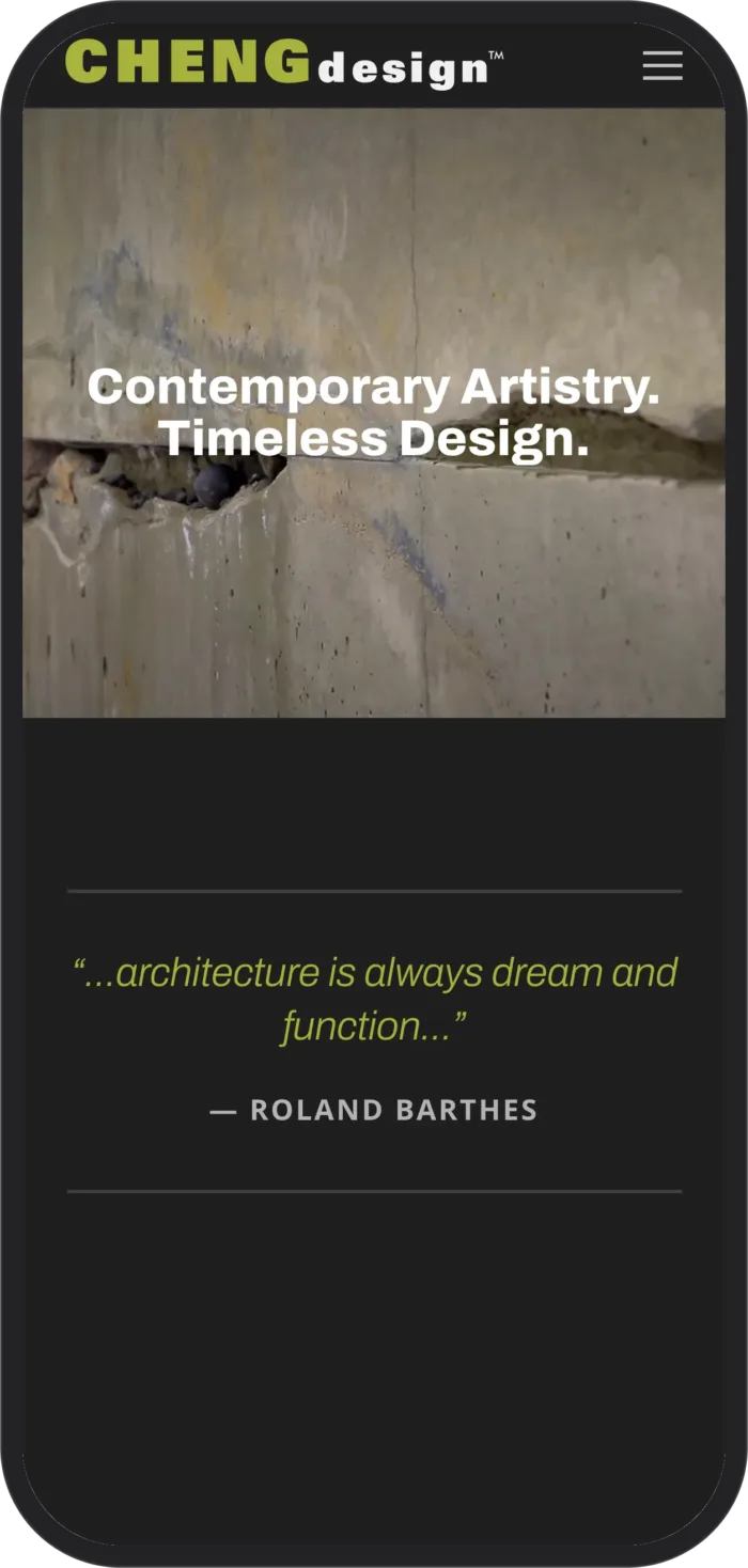 Cheng Design: home card 1 of 3